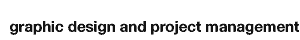 graphic design and project management